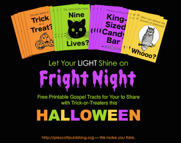 Free Printable Gospel Tracts To Give To Trick Or Treaters