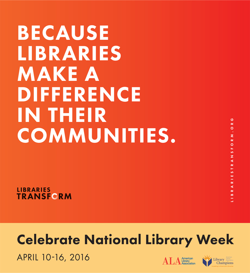 It's National Library Week!